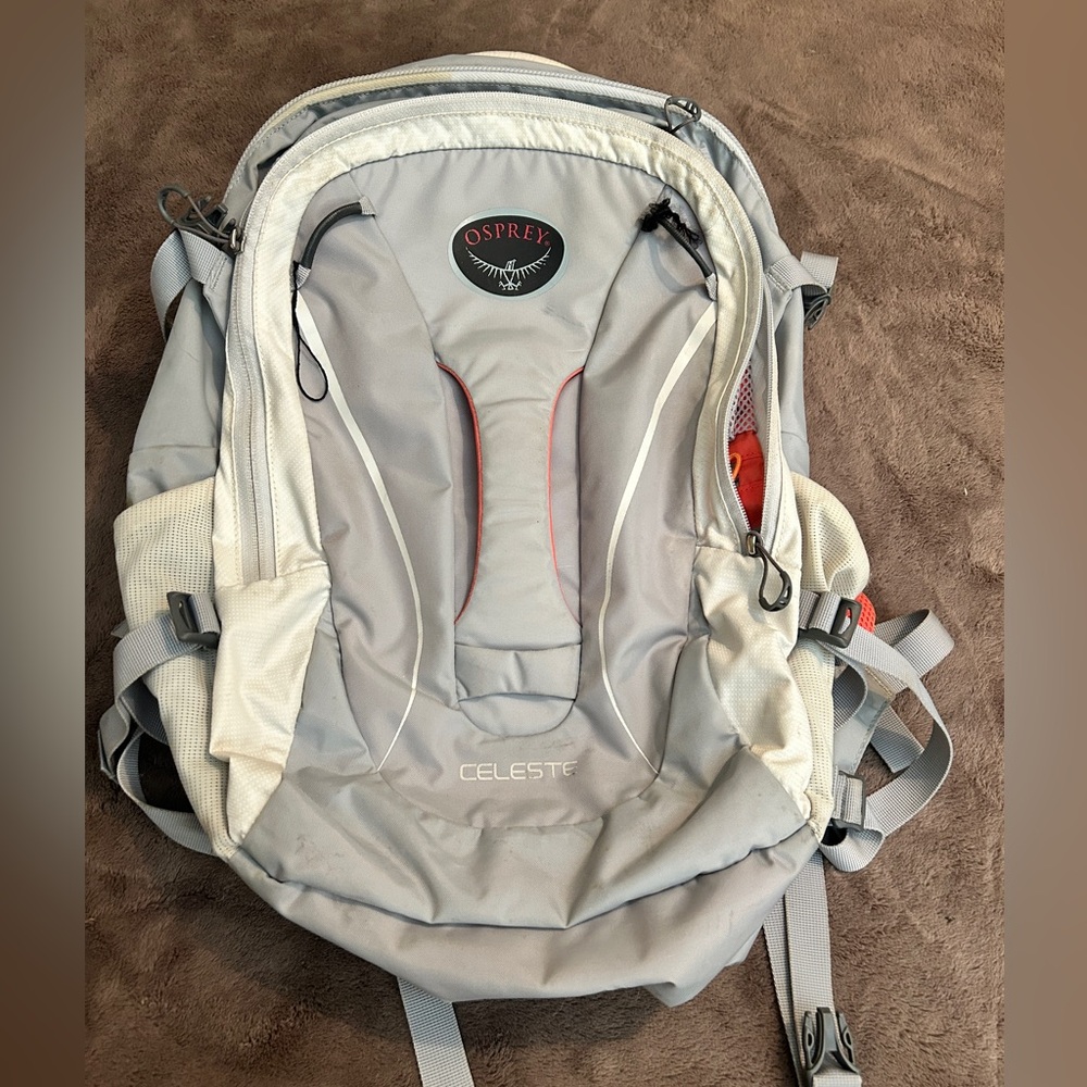 Osprey Celeste backpack. Used one time and in excellent condition.
